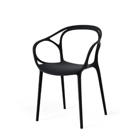 Silla Eilin color negro