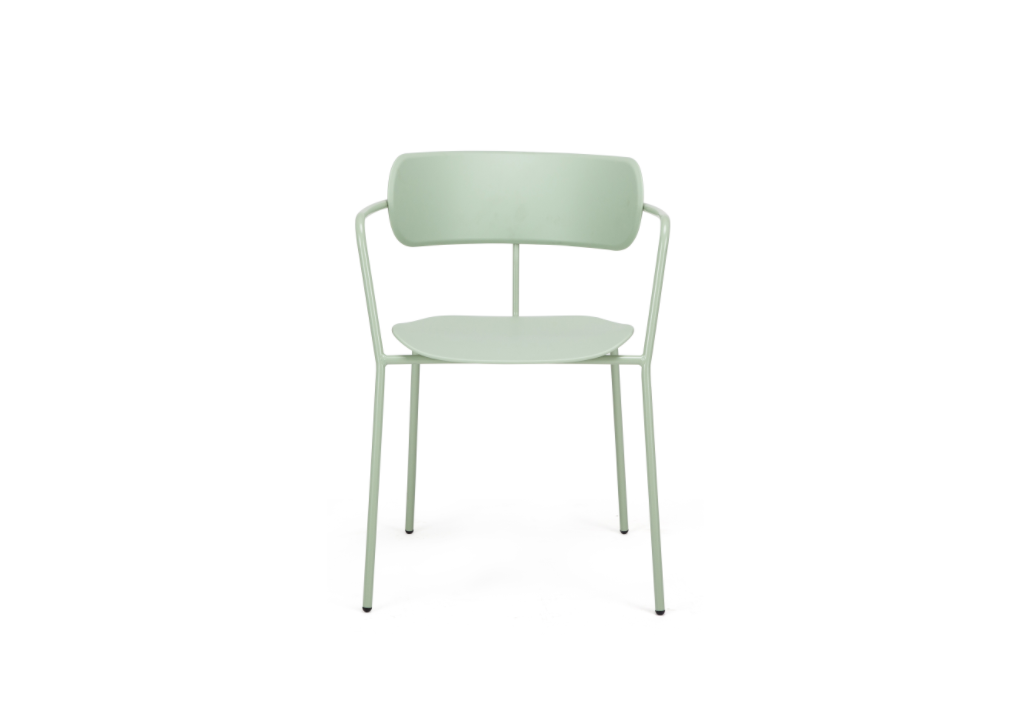 Silla de diseño Fox prolipropileno verde