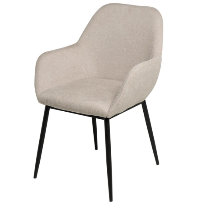 Silla Isabella tapizado beige