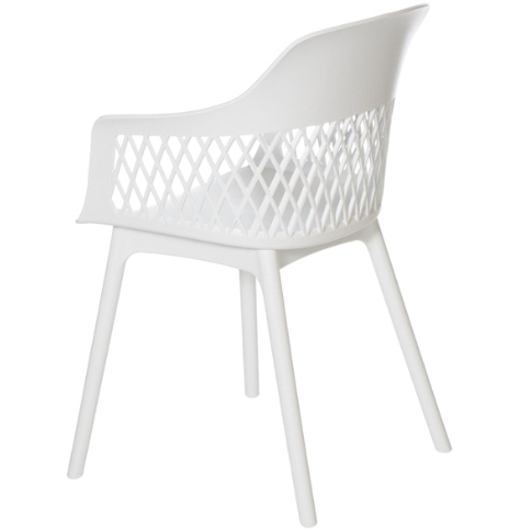 Silla Jayden color blanco