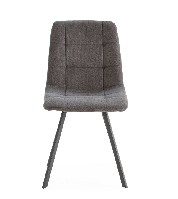 Silla Lava tela gris oscuro