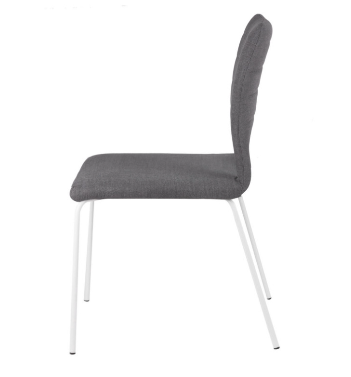 Silla Lena tela color gris