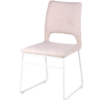 Silla Nessa tela color beige