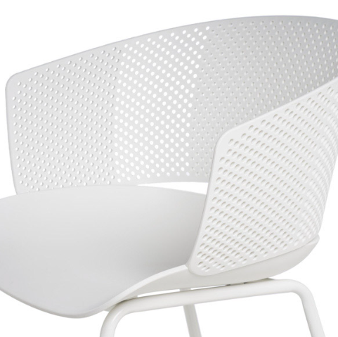 Silla Noelle color blanco