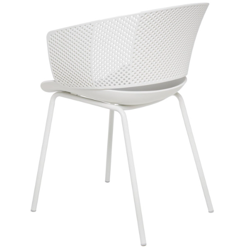 Silla Noelle color blanco