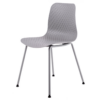 Silla Megan polipropileno gris