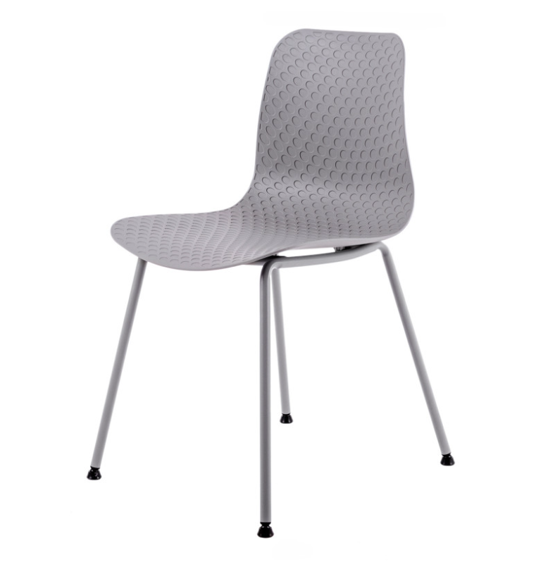 Silla Megan polipropileno gris