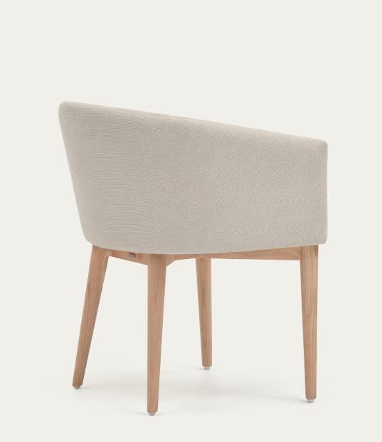 Sillon seu nordico chenilla beige