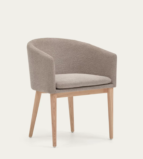 Sillon seu nordico chenilla marrón