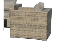 Set sofas rattan color gris Maui