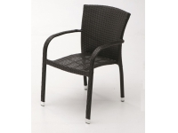 Sillon rattan negro Indy