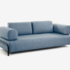 Sofa Damini 3 plazas azul 232cm