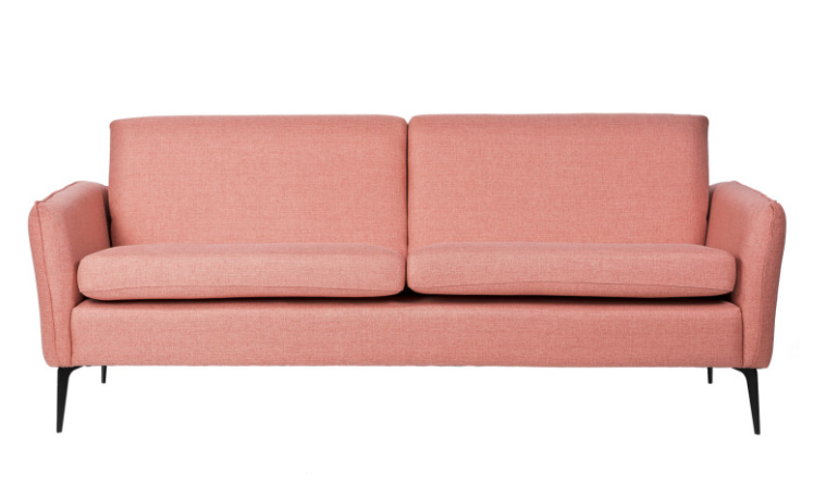 Sofa New York  tapizado en color rose