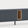 Corvo mueble TV gris antracita 180 cm