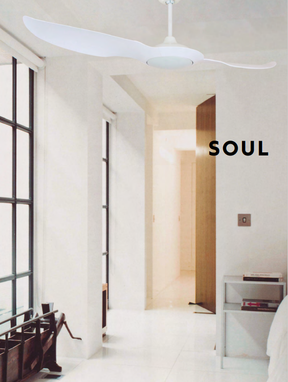 Ventilador de techo Soul blanco