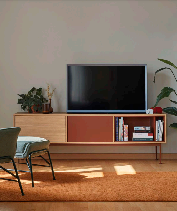 Mueble TV Yoko teja roble 180 cm