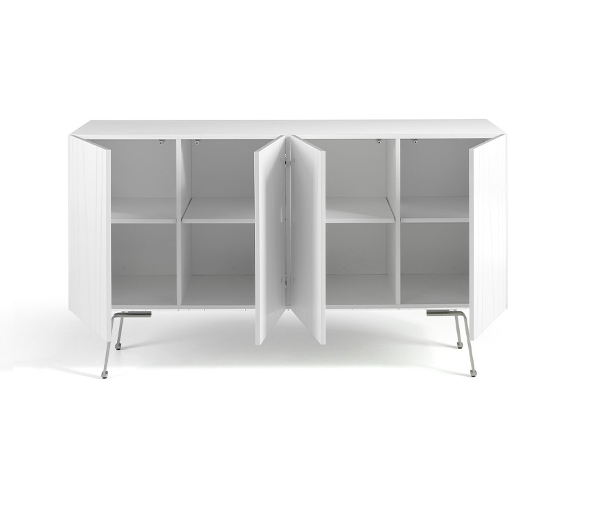 Aparador imperium blanco brillo 150x85 cm