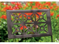 Silla jardin plegable de hierro Isotta