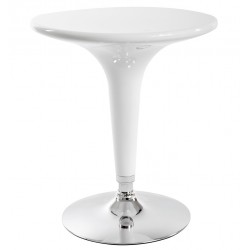 Mesa regulable en altura blanco 68-90cm