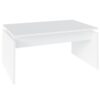 Mesa de centro blanco Capri 80x50