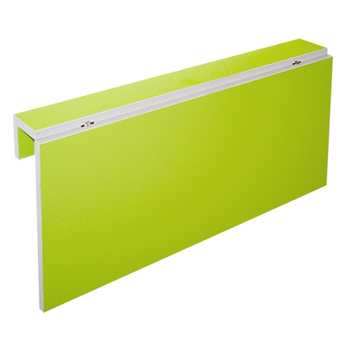 Mesa de cocina abatible Tavira MDF verde 10-50x80 cm