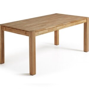 Mesa extensible roble natural Luca 120-200x75