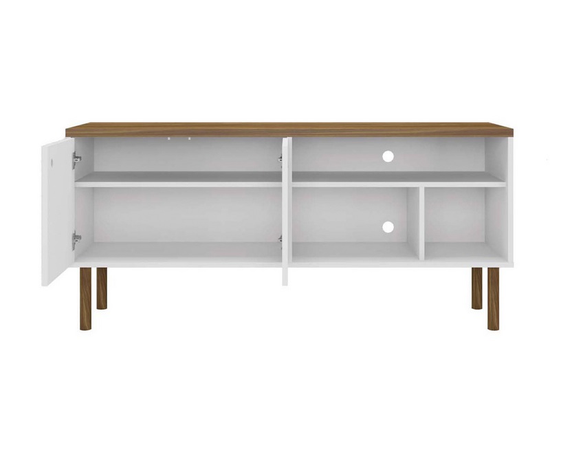 Mueble TV blanco roble Corfu 136