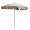 Parasol aqua aluminio lona 200 cm