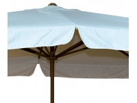 Parasol aluminio lona beige 300x200