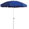 Parasol playa acero inox lona 180 cm