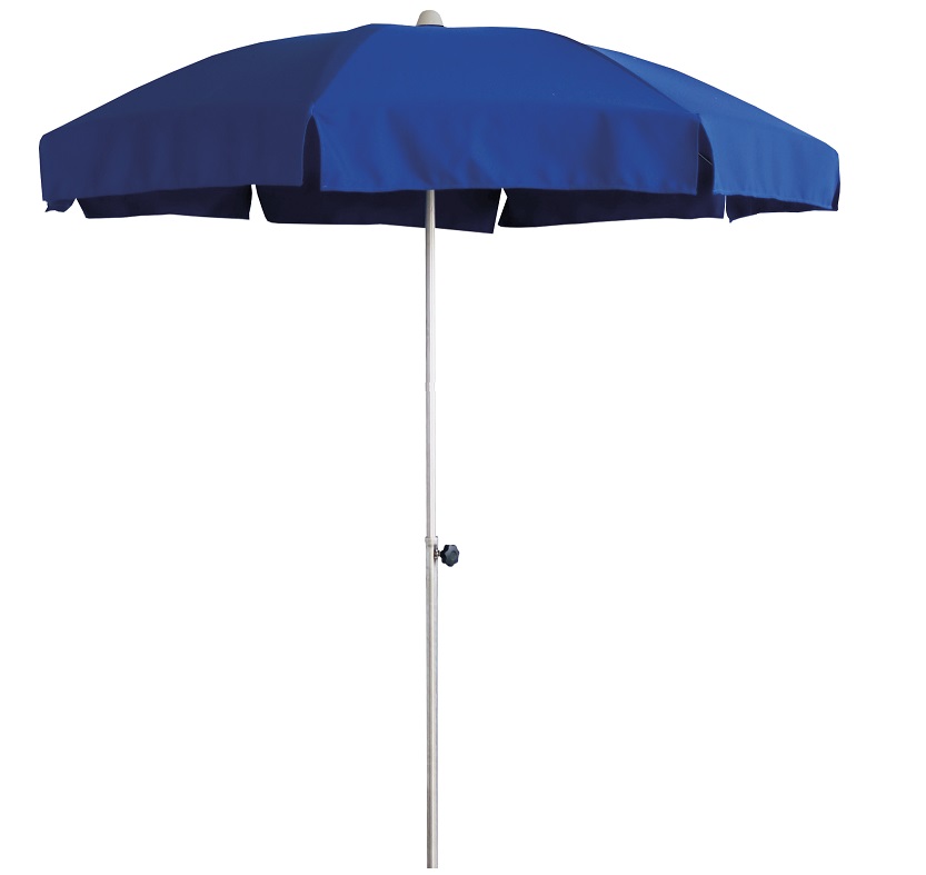 Parasol playa acero inox lona 180 cm