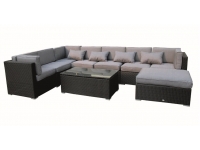 Set sofa Modular lounge rattan Kenia