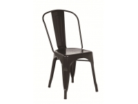 Silla Tolix A Chair metalica negra