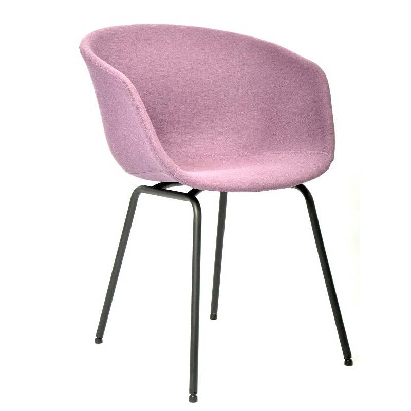 Sillon Andorra tejido rosa fuerte