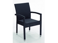 Sillon Kenia rattan negro