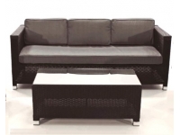 Set sofas rattan Kenia 5 plazas